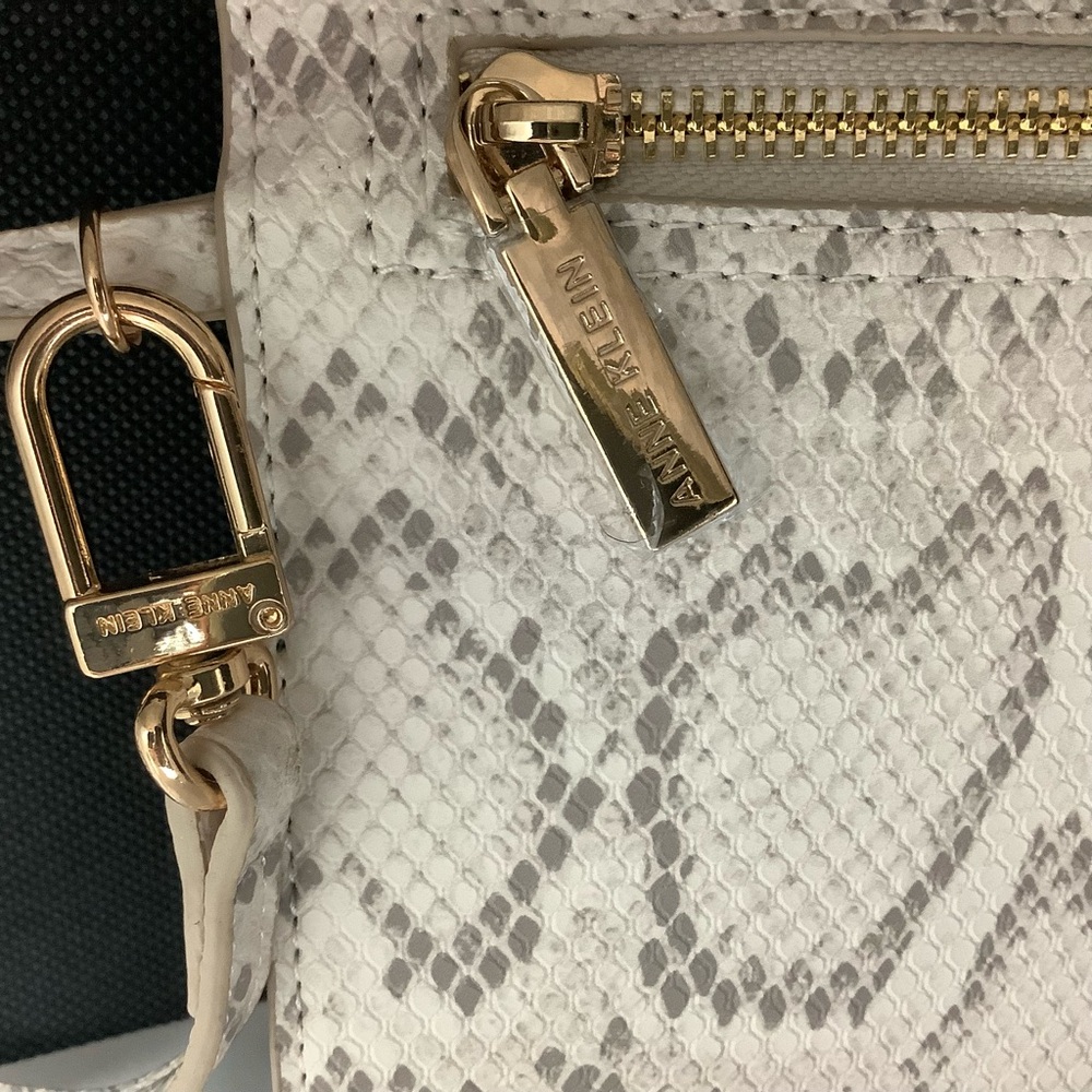 Anne Klein Snake Skin Print Wristlet